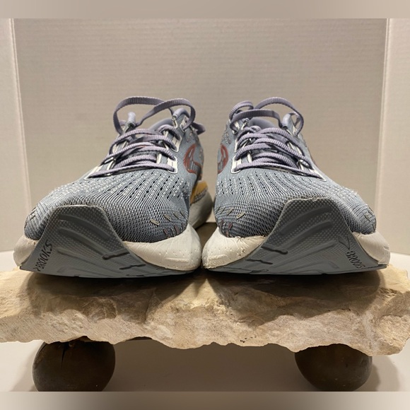 Men’s Sz 10.5 Brooks Glycerin GTS 20 Grey Running Shoes - Picture 7 of 13